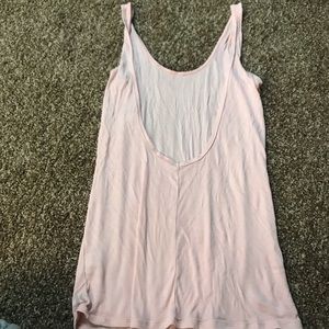 Light pink Victoria’s Secret backless tank top